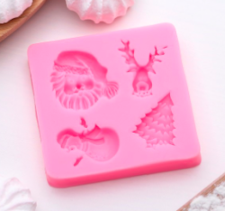 Молд Новогодний антураж, 7,5*7,2*1 см Изображение Молд Новогодний антураж, 7,5*7,2*1 см